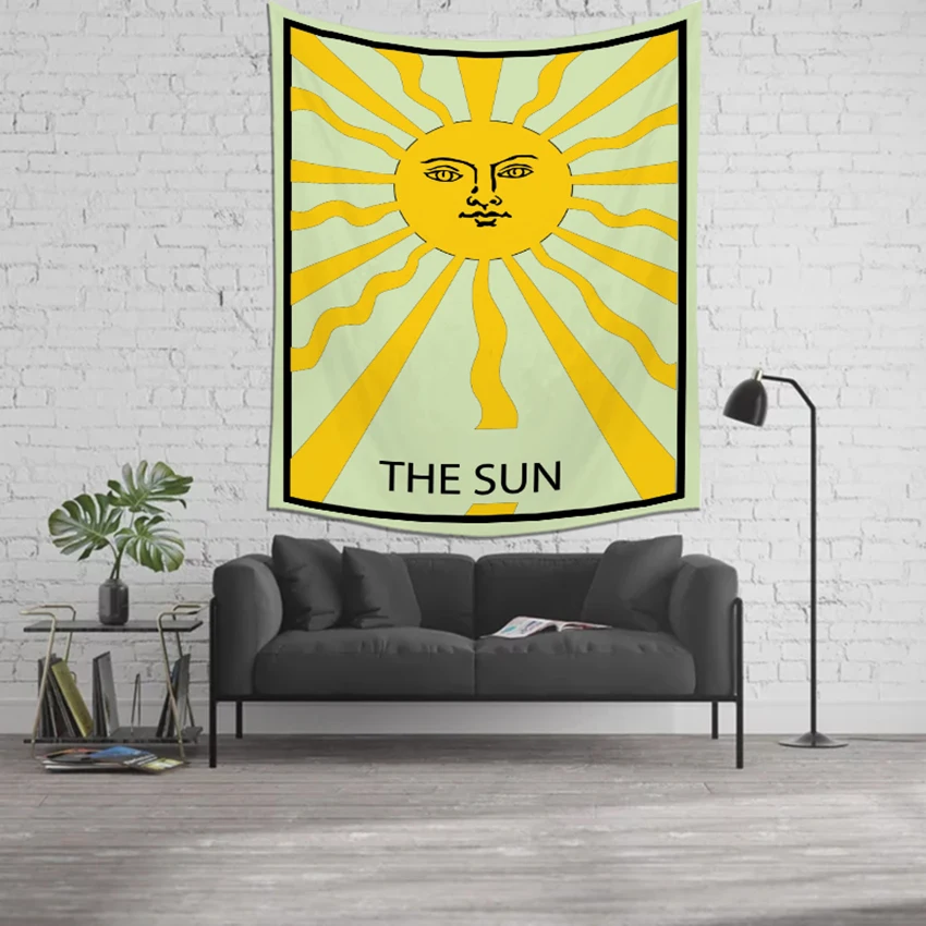 Witchcraft Supplies Tarot Sun And Moon Pattern Blanket Indian Mandala Tapestry Vertical Wall Hanging Bohemia Gypsy Throw
Witchcraft Supplies Tarot Sun And Moon Pattern Blanket Indian Mandala Tapestry Vertical Wall Hanging Bohemia Gypsy Throw