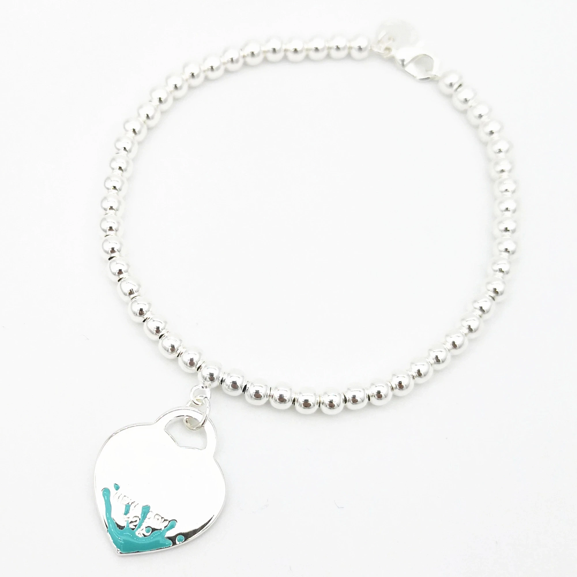 Ms heart-shaped spray 4 mm sterling silver bracelet 925 sterling silver, holiday gifts
Ms heart-shaped spray 4 mm sterling silver bracelet 925 sterling silver, holiday gifts