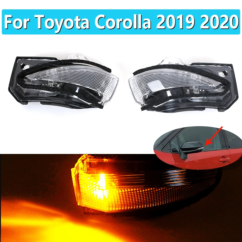 LED Dynamic Amber Mirror Turn Signal Light Blinker 2 Pcs Lamp Flowing Water Blinker For Toyota Corolla Hatchback 2019 2020
LED Dynamic Amber Mirror Turn Signal Light Blinker 2 Pcs Lamp Flowing Water Blinker For Toyota Corolla Hatchback 2019 2020