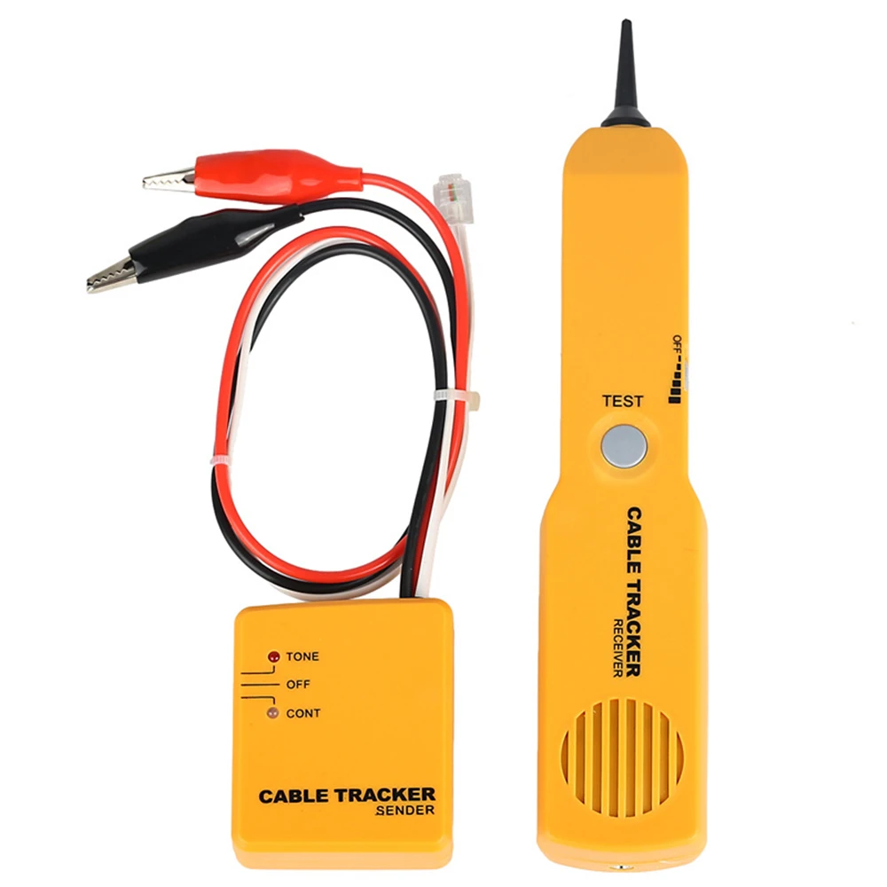 Network RJ11 Line Finder Cable Tracker Tester Toner Electric Wire Tracer Pouch
Network RJ11 Line Finder Cable Tracker Tester Toner Electric Wire Tracer Pouch