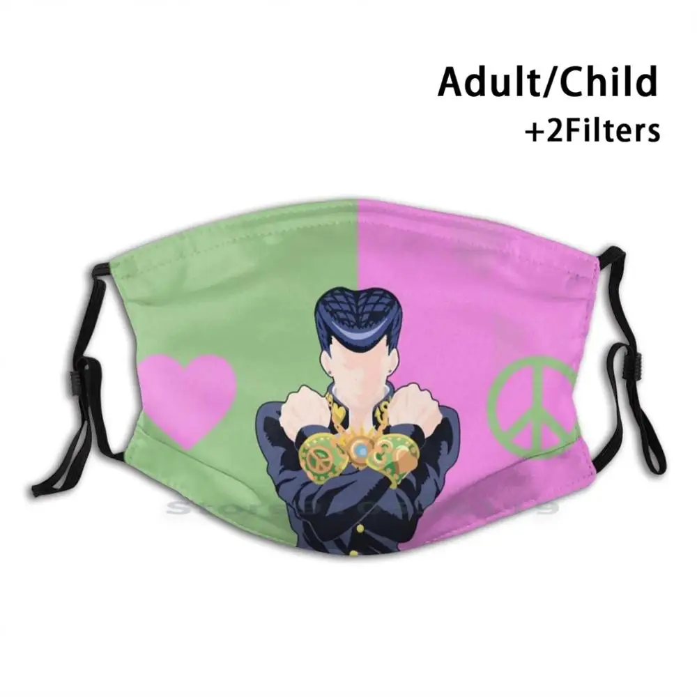 Многоразовая маска для рта Josuke, с минималистичным принтом, с фильтром Pm2.5, «сделай сам»
Многоразовая маска для рта Josuke, с минималистичным принтом, с фильтром Pm2.5, «сделай сам»