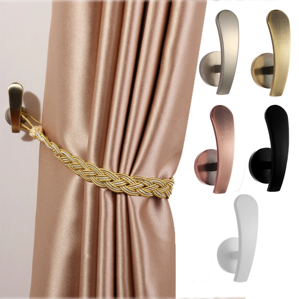 Curtain Holdback, Wall Mounted Hooks Drapery Tiebacks with Screws, Decorative Drapery Metal Hook Wall Hanger
Curtain Holdback, Wall Mounted Hooks Drapery Tiebacks with Screws, Decorative Drapery Metal Hook Wall Hanger