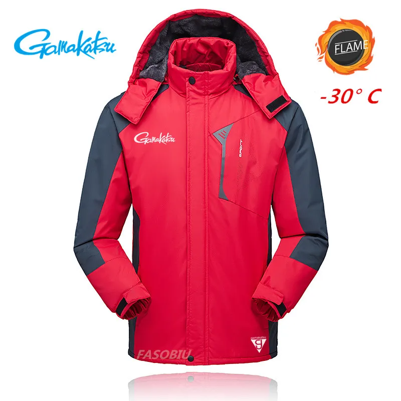 Gamakatsu Fishing Clothing Winter Fleece Warm Waterproof Fishing Jackets Men Plus Size Fishing Clothes Sport Thick Fishing Coat
Gamakatsu Fishing Clothing Winter Fleece Warm Waterproof Fishing Jackets Men Plus Size Fishing Clothes Sport Thick Fishing Coat