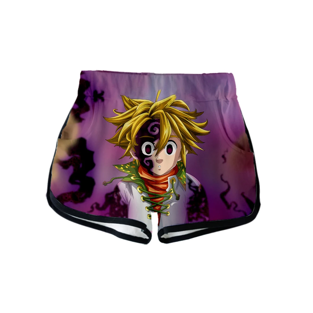 The Seven Deadly Sins Two Piece Set Women Sets Meliodas Japan 3D Anime Harajuku Navel Short Sleeve and Short Corp Top Summer
The Seven Deadly Sins Two Piece Set Women Sets Meliodas Japan 3D Anime Harajuku Navel Short Sleeve and Short Corp Top Summer