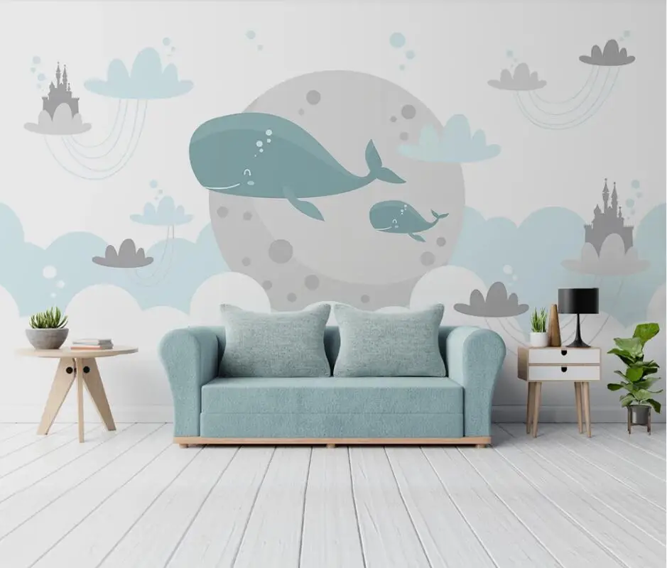 AINYOOUSEM Cartoon underwater children's world background wall papier peint papel de parede wallpaper 3d wallpaper stickers
AINYOOUSEM Cartoon underwater children's world background wall papier peint papel de parede wallpaper 3d wallpaper stickers