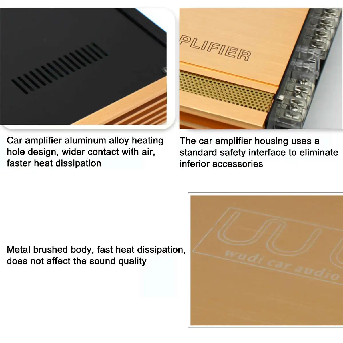 4 Channel 4500w High Power Car Amplifier Stereo Surround Sound Fidelity Aluminum Alloy Subwoofer Car Audio Amplifiers
4 Channel 4500w High Power Car Amplifier Stereo Surround Sound Fidelity Aluminum Alloy Subwoofer Car Audio Amplifiers