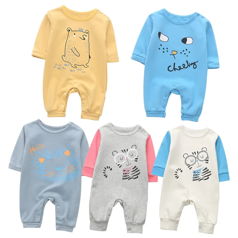Autumn and winter Newborn Baby Boy Girl thickening Romper Cotton Long Sleeve Jumpsuit Infant Fashion cute cartoon Clothes Pajama
Autumn and winter Newborn Baby Boy Girl thickening Romper Cotton Long Sleeve Jumpsuit Infant Fashion cute cartoon Clothes Pajama