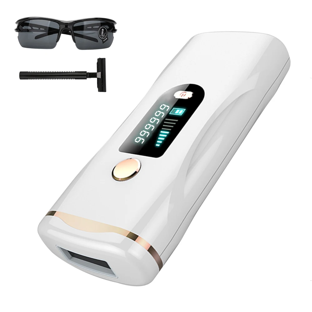 999999 Flashes IPL Hair Removal Epilator For Women Photoepilator Painless Professional Permanent Laser Bikini Hair Removal Tools
999999 Flashes IPL Hair Removal Epilator For Women Photoepilator Painless Professional Permanent Laser Bikini Hair Removal Tools