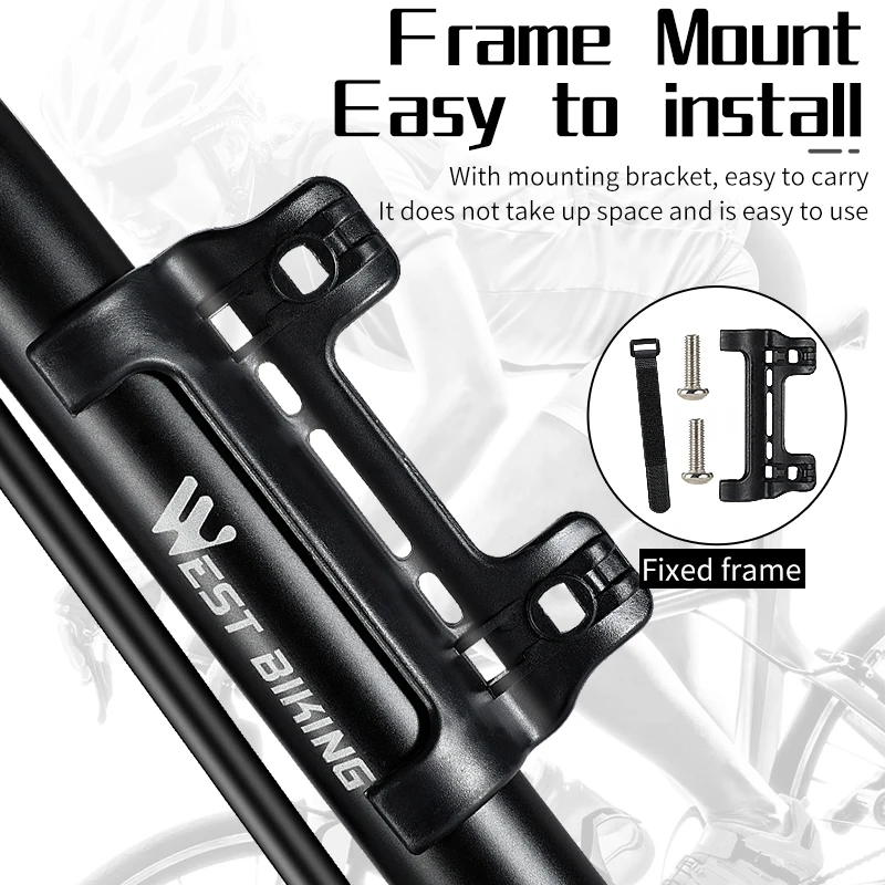 WEST BIKING Bike Pump Bicycle Tire Portable Inflator Air Pump 120PSI Mountain Road Bike Accessories for Cycling MTB Bicycle Pump
WEST BIKING Bike Pump Bicycle Tire Portable Inflator Air Pump 120PSI Mountain Road Bike Accessories for Cycling MTB Bicycle Pump