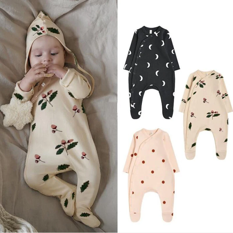 Spring 0-24M Newborn Infant Baby Boy Girl Autumn Clothes Romper Print Long Sleeve Jumpsuit Outfits Clothes One Piece Jumpsuit
Spring 0-24M Newborn Infant Baby Boy Girl Autumn Clothes Romper Print Long Sleeve Jumpsuit Outfits Clothes One Piece Jumpsuit