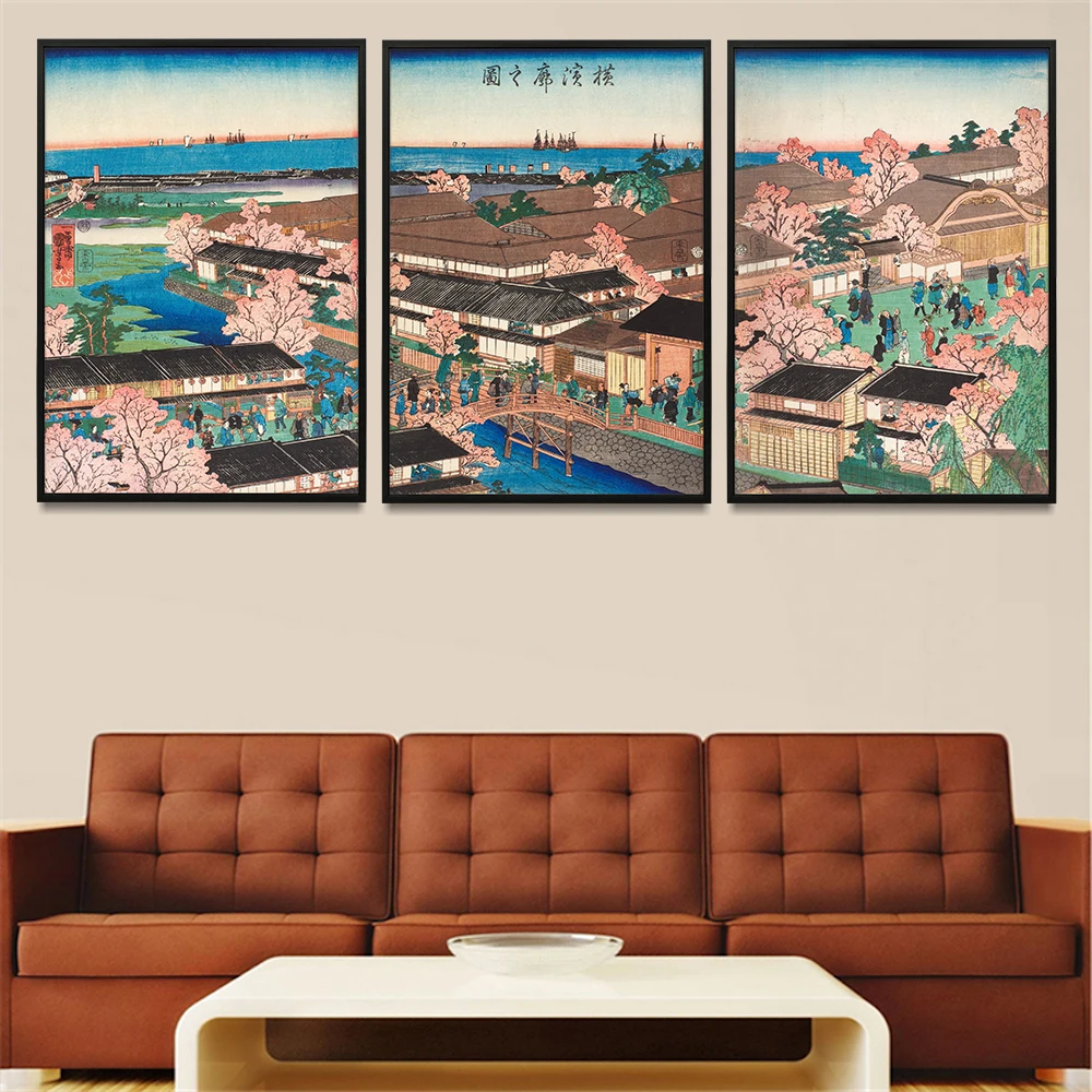 Set of 3 Wall Art Pictures Utagawa Kuniyoshi Wall Painting Giclee Print Reproduction Large Size Canvas Landscape Wall Art Poster
Set of 3 Wall Art Pictures Utagawa Kuniyoshi Wall Painting Giclee Print Reproduction Large Size Canvas Landscape Wall Art Poster