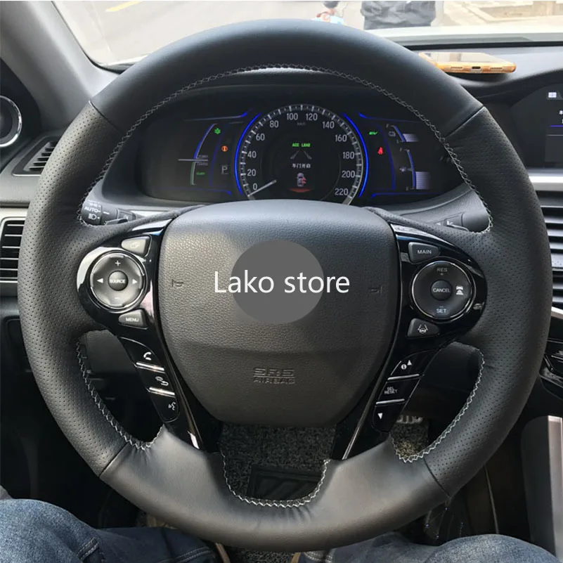 Надежная Нескользящая накладка на руль из искусственной кожи для Honda Accord Odyssey Elysion, 15 дюймов, 38 см, черного цвета
Надежная Нескользящая накладка на руль из искусственной кожи для Honda Accord Odyssey Elysion, 15 дюймов, 38 см, черного цвета
