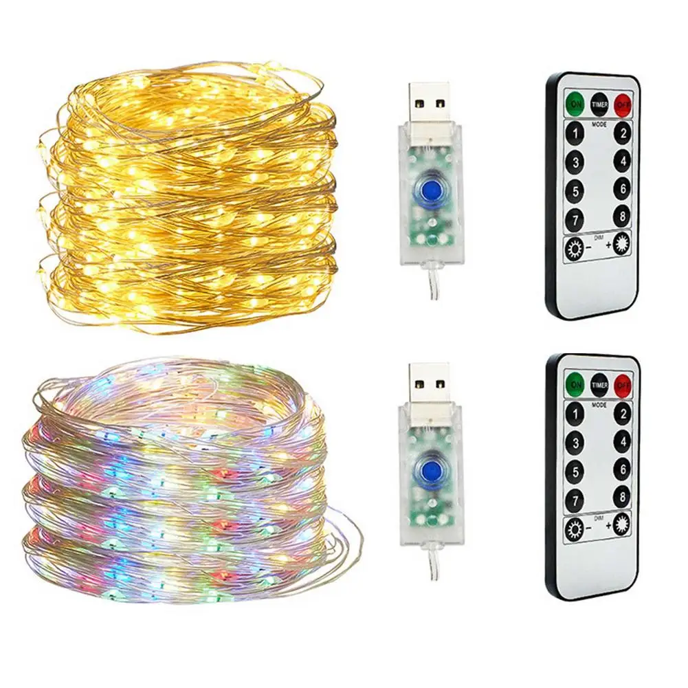 5M 50LED Wire Light String Remote Control USB Waterproof Outdoor Lamp Christmas Tree Wedding Party Decoration Fairy Light
5M 50LED Wire Light String Remote Control USB Waterproof Outdoor Lamp Christmas Tree Wedding Party Decoration Fairy Light