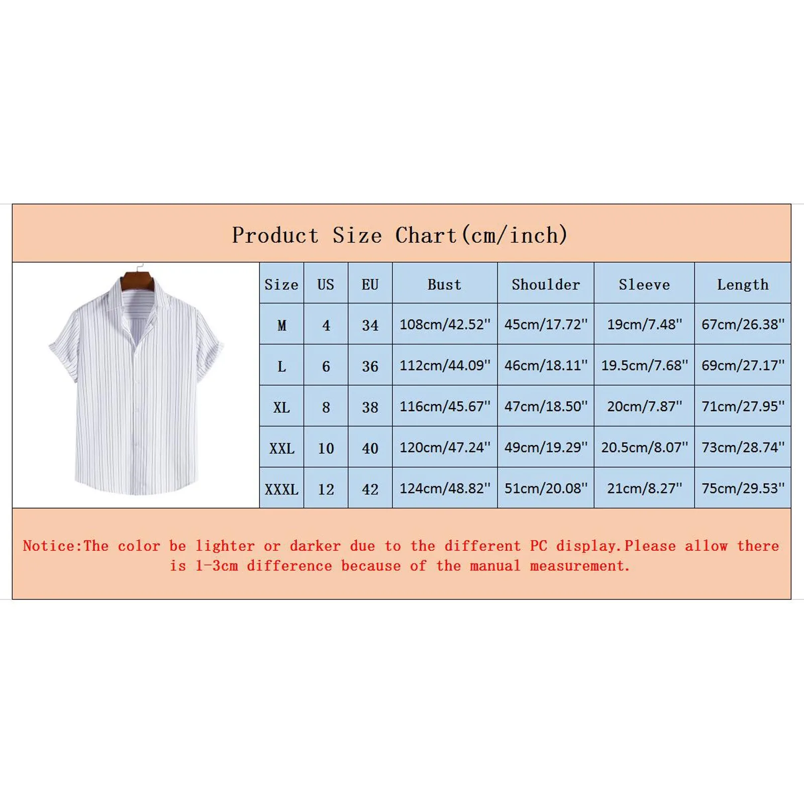 Harajuku T-shirt Men's Printed Casual Turn-down Collar Plus Size Striped Short Sleeved T-shirt Top
Harajuku T-shirt Men's Printed Casual Turn-down Collar Plus Size Striped Short Sleeved T-shirt Top