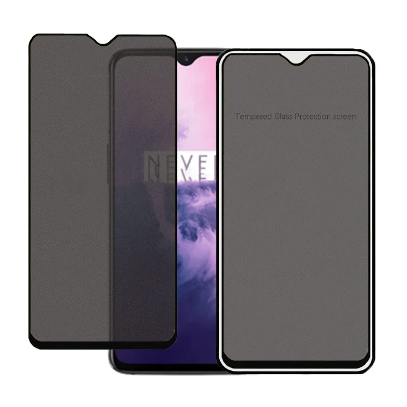 9H полное покрытие матовое закаленное стекло для Oneplus 7T 6T 1 + 6 T защита экрана против