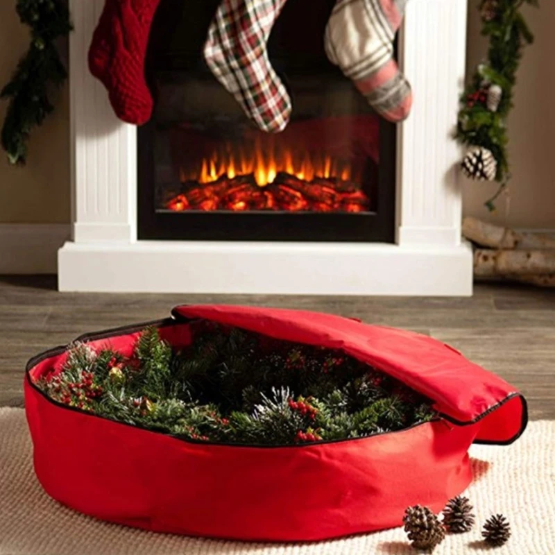Red OxfordFoldable Christmas Tree Backpack Wreath Storage Bag with 2 Reinforced Handles Garland Storage Bag Home Storage
Red OxfordFoldable Christmas Tree Backpack Wreath Storage Bag with 2 Reinforced Handles Garland Storage Bag Home Storage