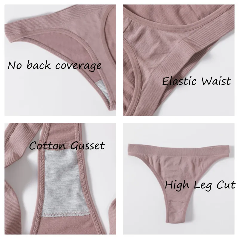 Women Seamless Bra Set Sexy Low Waist Thong Push Up Bra Bralette Female Lingerie No Wire Brassiere Top Ribbed Crop Underwear Set
Women Seamless Bra Set Sexy Low Waist Thong Push Up Bra Bralette Female Lingerie No Wire Brassiere Top Ribbed Crop Underwear Set