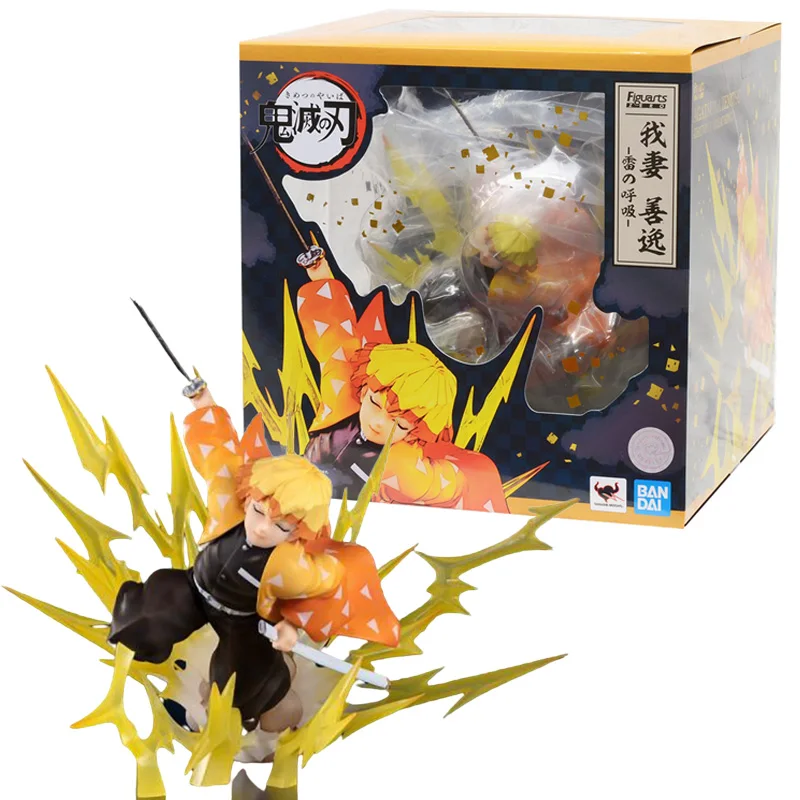 Фигурка аниме BANDAI F.ZERO Demon Slayer, 21 см, агатсума зенитсу, дыхание грома, ПВХ экшн-фигурка, Коллекционная модель, игрушка для детей
Фигурка аниме BANDAI F.ZERO Demon Slayer, 21 см, агатсума зенитсу, дыхание грома, ПВХ экшн-фигурка, Коллекционная модель, игрушка для детей