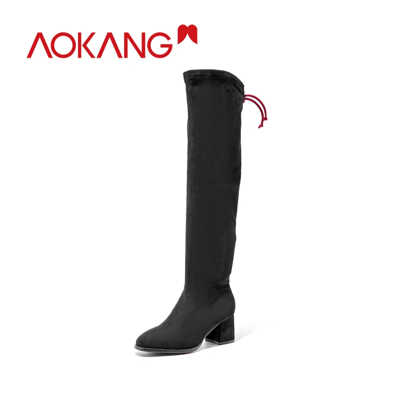 AOKANG 2019 зимние сапоги Для женщин Ботфорты теплые короткие плюшевые ботинки модные женские сапоги до бедра черные теплый плюш botas mujer
AOKANG 2019 зимние сапоги Для женщин Ботфорты теплые короткие плюшевые ботинки модные женские сапоги до бедра черные теплый плюш botas mujer