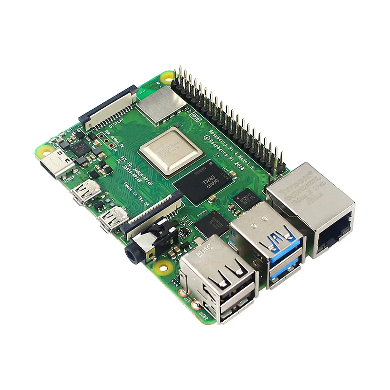For Raspberry Pi 4 Model B 8GB RAM Development Board Quad Core 1.5GHz Support 2.4/5.0 GHz WIFI Bluetooth 5.0
For Raspberry Pi 4 Model B 8GB RAM Development Board Quad Core 1.5GHz Support 2.4/5.0 GHz WIFI Bluetooth 5.0