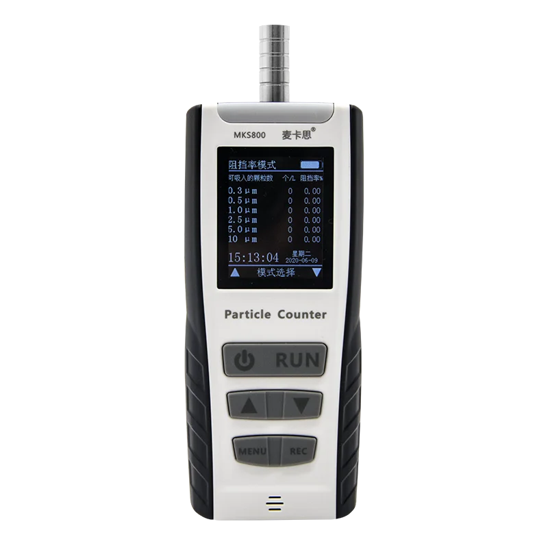 Dust particle counter Six channel dust detector Air mass concentration detector pm2.5 pm10
Dust particle counter Six channel dust detector Air mass concentration detector pm2.5 pm10