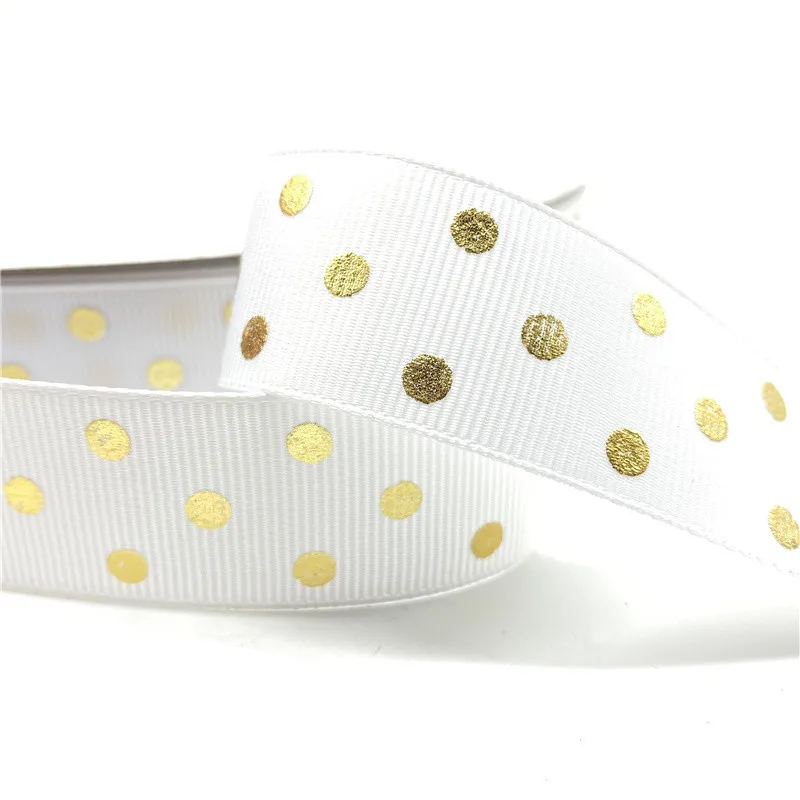 5 ярдов, 25 мм, 1 дюйм, лента Grosgrain, печатный узор для рождества, свадьбы, украшения для рукоделия, шитье, аксессуары для рукоделия #15