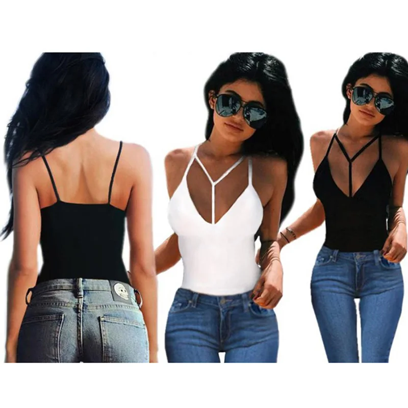 Tank top Women Summer Casual Camisoles Women's Tops T-shirt Spaghetti Strap Cropped Vest Female Camis Fashion Cotton
Tank top Women Summer Casual Camisoles Women's Tops T-shirt Spaghetti Strap Cropped Vest Female Camis Fashion Cotton