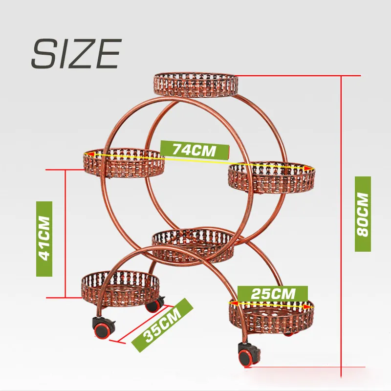4 Tiers Iron Flower Rack 74x35x80cm Plant Stand Shelves Multi Flower Stand for Bonsai Display Shelf Yard Garden Patio Balcony
4 Tiers Iron Flower Rack 74x35x80cm Plant Stand Shelves Multi Flower Stand for Bonsai Display Shelf Yard Garden Patio Balcony
