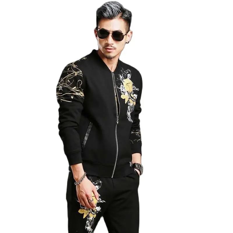 Autumn Winter New Arrival Men's Jacket Korean Fashion Rose Gold Foil Printing Sweatshirt Zip Hoodies Oversized 4XL
Autumn Winter New Arrival Men's Jacket Korean Fashion Rose Gold Foil Printing Sweatshirt Zip Hoodies Oversized 4XL