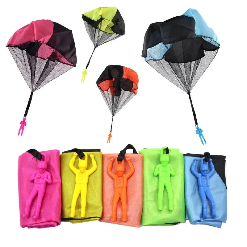 Hand Throwing Mini Soldier Parachute Funny Toy Kid Outdoor Game Play Educational Toys Fly Parachute Sport for Children Toy
Hand Throwing Mini Soldier Parachute Funny Toy Kid Outdoor Game Play Educational Toys Fly Parachute Sport for Children Toy