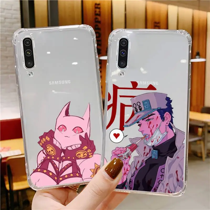 Anime JoJo Killer Queen Phone Case For Xiaomi Mi 11 Ultra Lite 10 Redmi Note 9 8 7 9a K30S K40 Pro Transparent Coque
Anime JoJo Killer Queen Phone Case For Xiaomi Mi 11 Ultra Lite 10 Redmi Note 9 8 7 9a K30S K40 Pro Transparent Coque