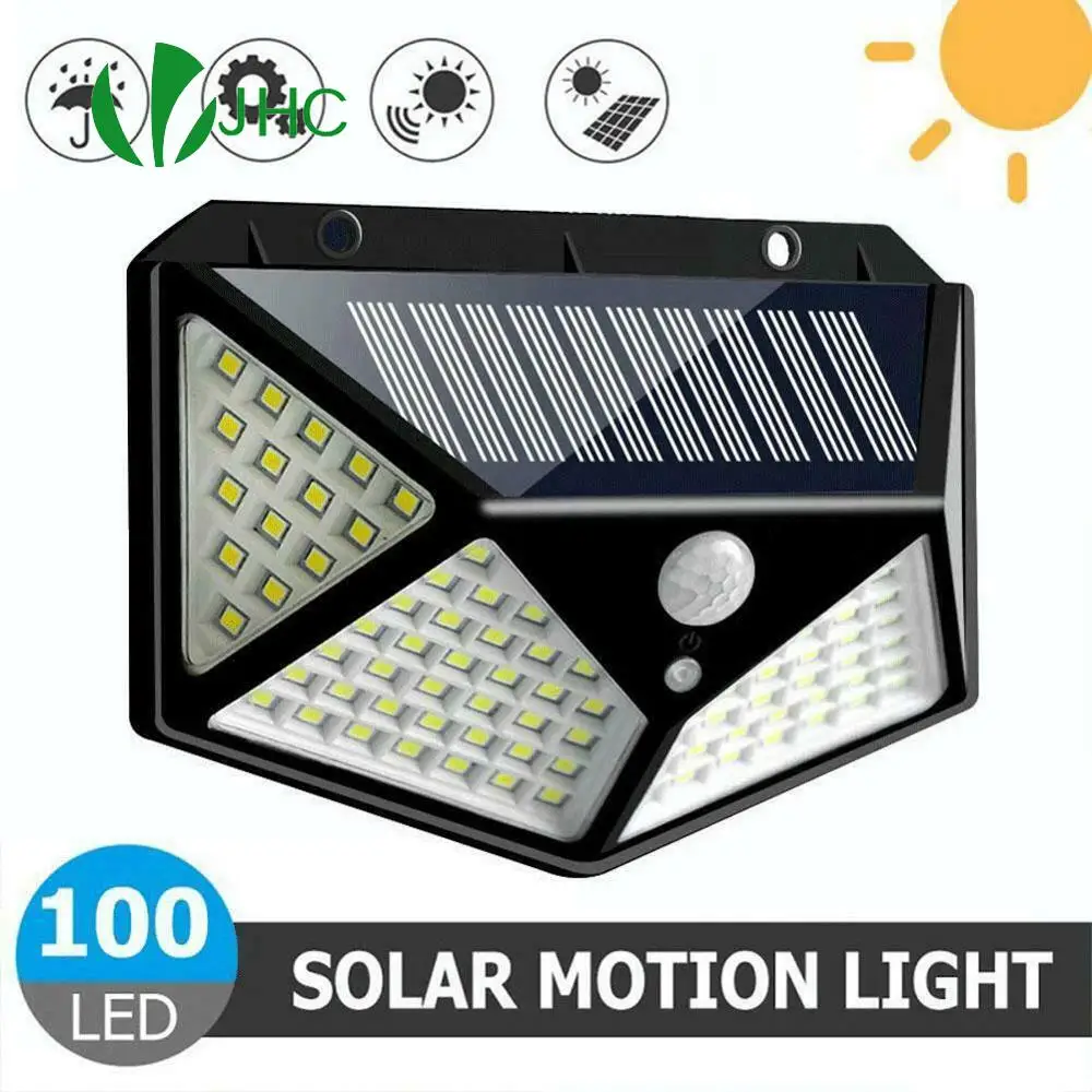 100 Led Solar Light Outdoor Solar Wall Lamp LED Bulb IP65 PIR Motion Sensor Lampara Solar Lighting Garden Decoration Lights 20W
100 Led Solar Light Outdoor Solar Wall Lamp LED Bulb IP65 PIR Motion Sensor Lampara Solar Lighting Garden Decoration Lights 20W