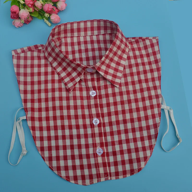 2021 New Plaid Fake Collars for Womens Blouse Shirt Top Detachable Collar Removable False Collars Neckwear Tie Nep Kraagie
2021 New Plaid Fake Collars for Womens Blouse Shirt Top Detachable Collar Removable False Collars Neckwear Tie Nep Kraagie
