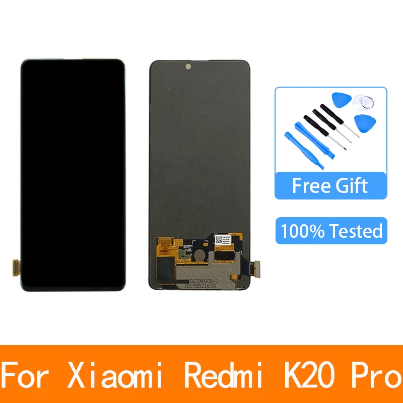 ЖК-дисплей 6,39 ''Super Amoled с сенсорным экраном и дигитайзером в сборе для Xiaomi Redmi K20 Pro
ЖК-дисплей 6,39 ''Super Amoled с сенсорным экраном и дигитайзером в сборе для Xiaomi Redmi K20 Pro