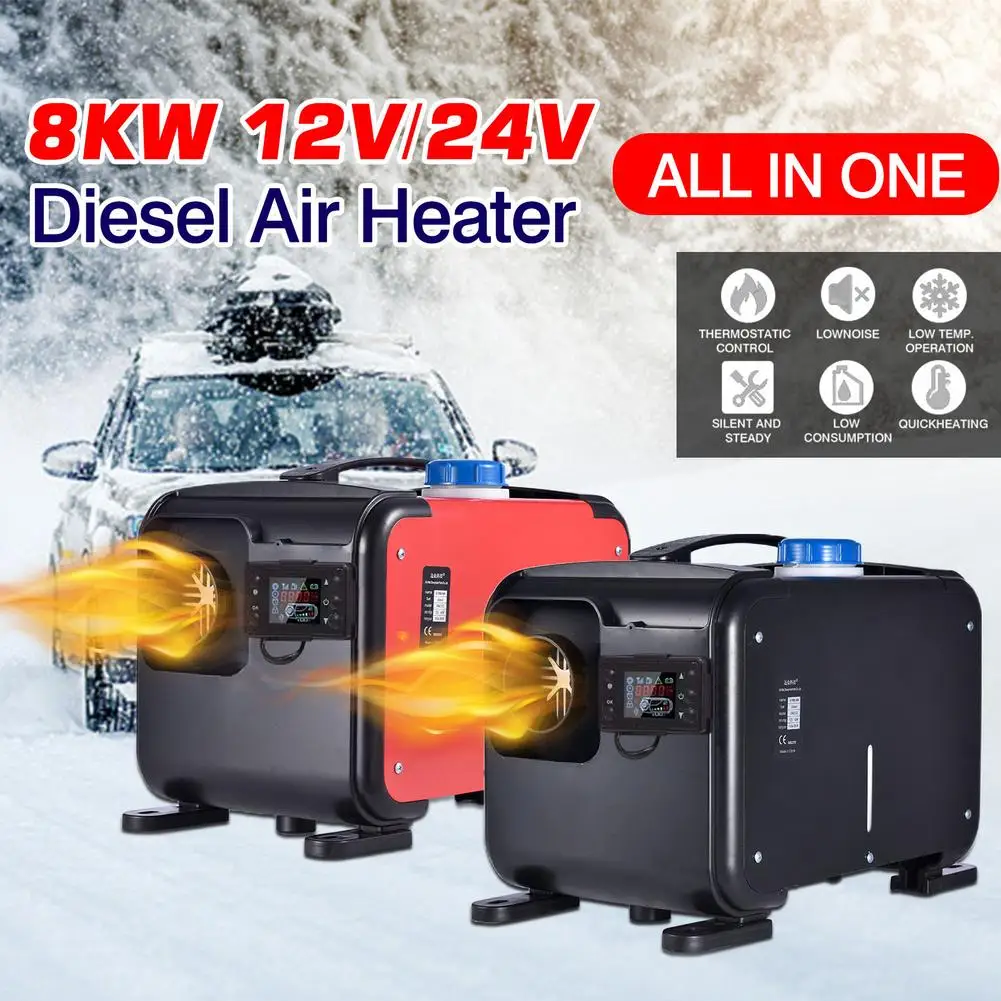 All In One 12V Car Diesels Air Parking Heater 8KW For Trucks Motor-Homes Boats Bus +LCD Key Switch+Remote+Silencer
All In One 12V Car Diesels Air Parking Heater 8KW For Trucks Motor-Homes Boats Bus +LCD Key Switch+Remote+Silencer
