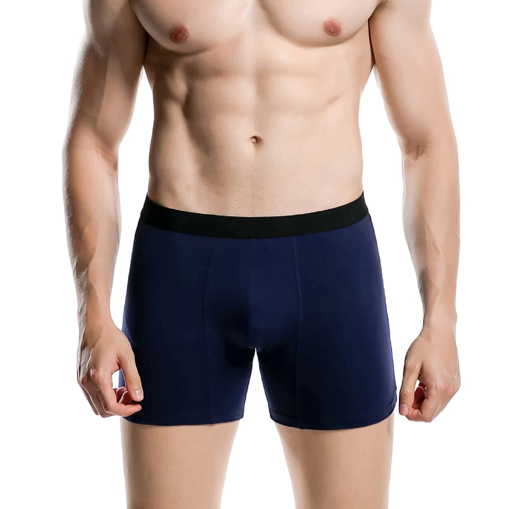 4Pcs/lot Hot Mens Underwear Boxers High Quality Cotton Cuecas Men Boxer Homme Boxershorts Elastic waist Male Panties | Мужская одежда