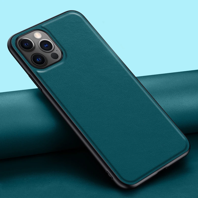 Suitable for iPhone 12 Pro Max Mini 11 Pro Max Case Shockproof Cover Genuine Pure Cowhide Leather Coque Fundas 
Suitable for iPhone 12 Pro Max Mini 11 Pro Max Case Shockproof Cover Genuine Pure Cowhide Leather Coque Fundas