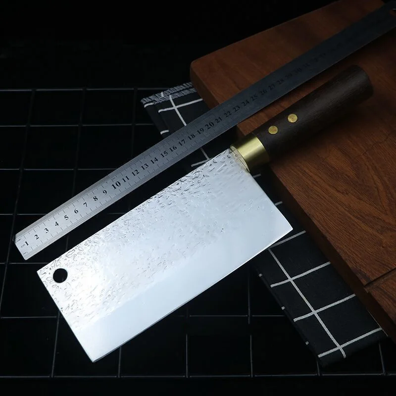 Кованый нож шеф-повара, кухонный нож, нож для нарезки, суперострый Кливер, многофункциональный нож для дома и улицы, 1 шт. 
Кованый нож шеф-повара, кухонный нож, нож для нарезки, суперострый Кливер, многофункциональный нож для дома и улицы, 1 шт.