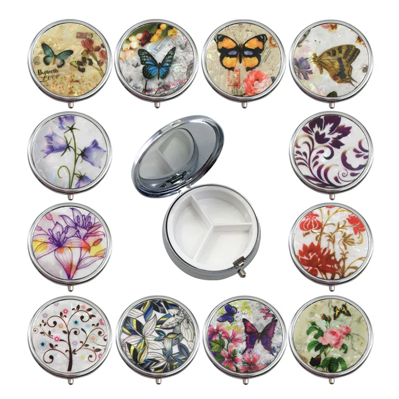 1Pcs Metal Pill Box Mini Case Multi-Pattern Shell Round Box Cache Drug Holder Container Portable Medicine Box Health Care
1Pcs Metal Pill Box Mini Case Multi-Pattern Shell Round Box Cache Drug Holder Container Portable Medicine Box Health Care