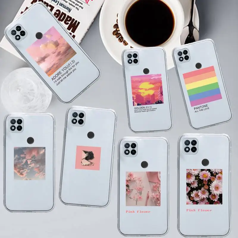 Flower Summer Pink aesthetics pattern Phone Case Transparent for Xiaomi redmi note x f poco 10 11 9 7 8 3 i t s pro cover shell
Flower Summer Pink aesthetics pattern Phone Case Transparent for Xiaomi redmi note x f poco 10 11 9 7 8 3 i t s pro cover shell