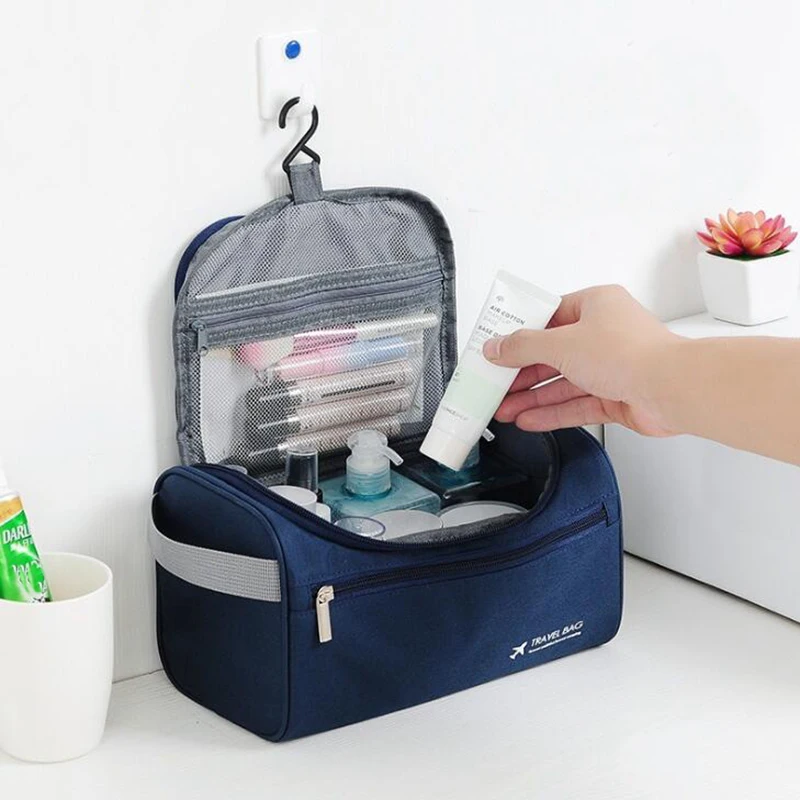 Casual Men Hanging Big Cosmetic Bag Business Makeup Case Women Travel Make Up Zipper Organizer Storage Pouch Toiletry Wash Bath
Casual Men Hanging Big Cosmetic Bag Business Makeup Case Women Travel Make Up Zipper Organizer Storage Pouch Toiletry Wash Bath