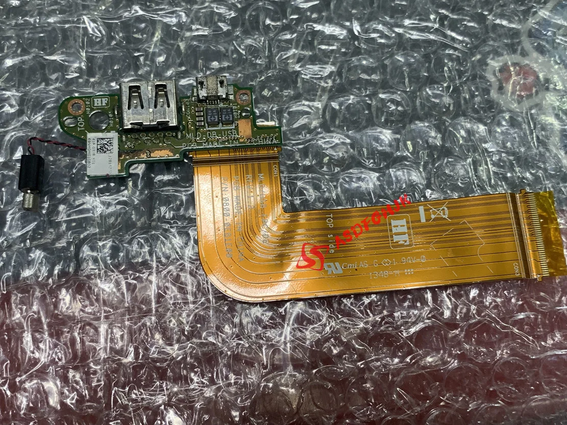 USB Charge Port PCB Board MLD-DB-USB for Dell Venue 11 PRO T06G 5130 Tablet Works perfectly
USB Charge Port PCB Board MLD-DB-USB for Dell Venue 11 PRO T06G 5130 Tablet Works perfectly