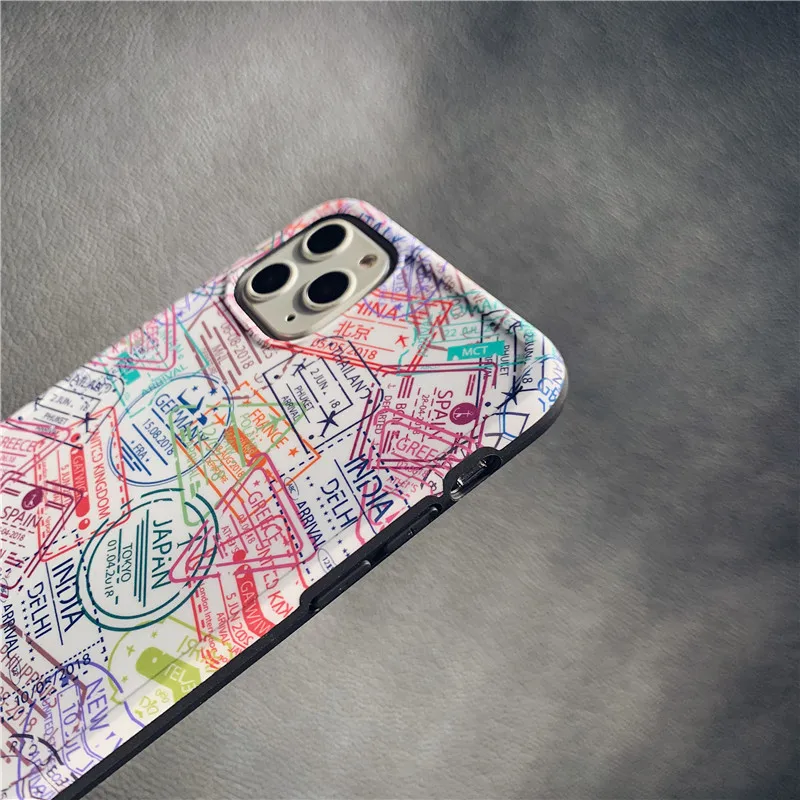 Creative Passport Phone Case for iPhone 11 Pro Max XR X XS Max 7 8 Plus Back Cover for iPhone Case Colorful Soft Cases
Creative Passport Phone Case for iPhone 11 Pro Max XR X XS Max 7 8 Plus Back Cover for iPhone Case Colorful Soft Cases