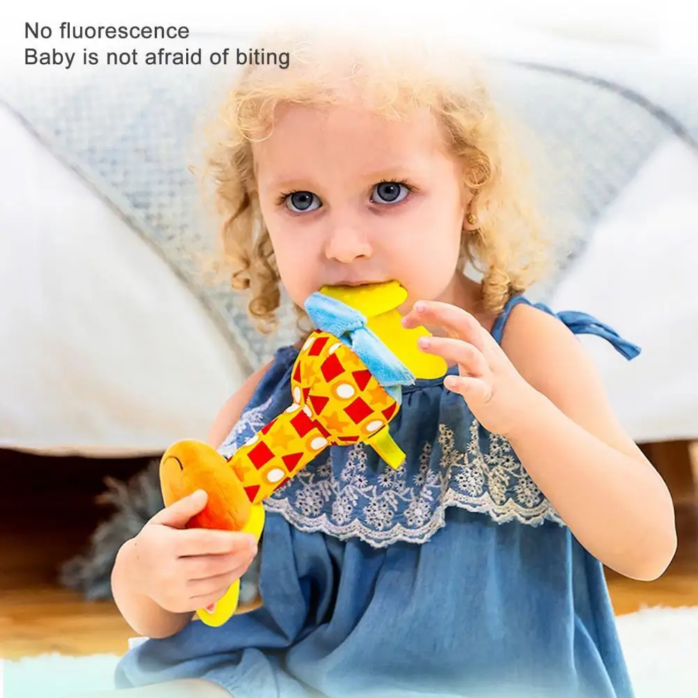 Giraffe Toy Eye-catching Good Anti-fade Baby Small Stuffed Animal Toy with Squeakers
Giraffe Toy Eye-catching Good Anti-fade Baby Small Stuffed Animal Toy with Squeakers