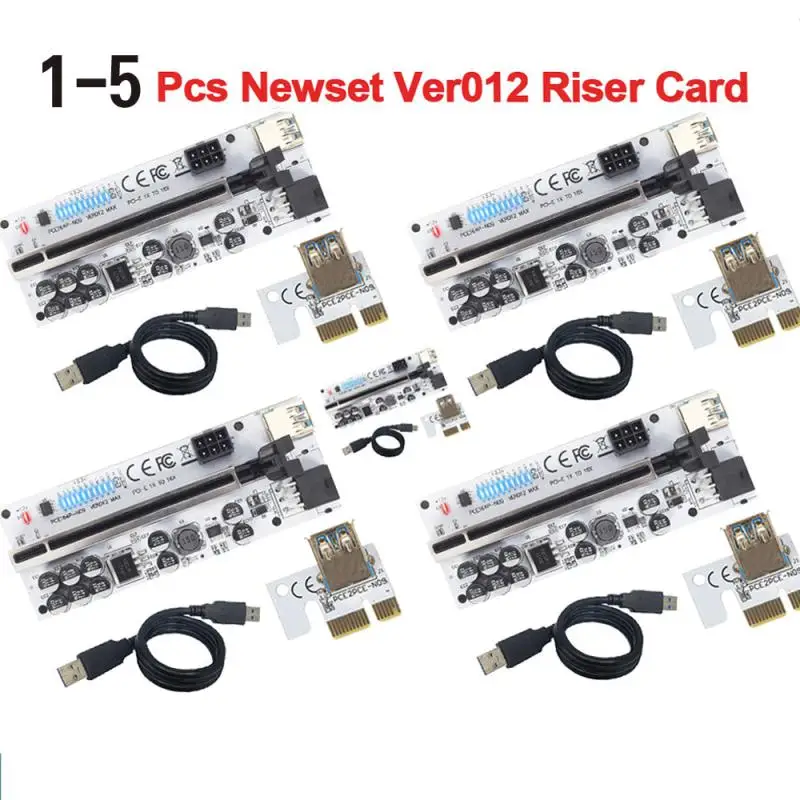 VER012MAX Express Cable Riser For Video Card X16 Extender PCI-E Riser Card For Mining Riser VER012 USB 3.0 PCI-E Riser
VER012MAX Express Cable Riser For Video Card X16 Extender PCI-E Riser Card For Mining Riser VER012 USB 3.0 PCI-E Riser