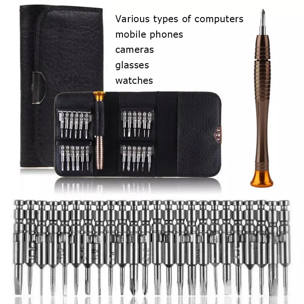 33 in 1 Precision Screwdriver Bits Set Repair Opening Tools Kit for Phone Tablet Special Heat Treatment with High Hardness
33 in 1 Precision Screwdriver Bits Set Repair Opening Tools Kit for Phone Tablet Special Heat Treatment with High Hardness