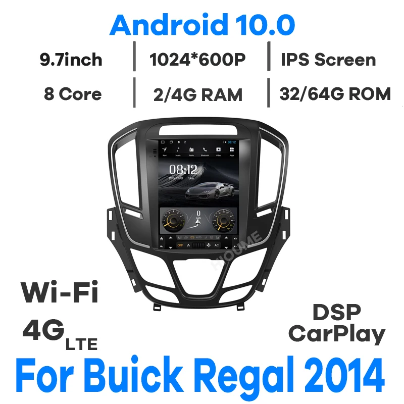 Vertical teals screen Android 10 car multimedia player for Opel Insignia 2015 Buick Regal 2014-2018 with 4G wifi DSP Carplay 
Vertical teals screen Android 10 car multimedia player for Opel Insignia 2015 Buick Regal 2014-2018 with 4G wifi DSP Carplay