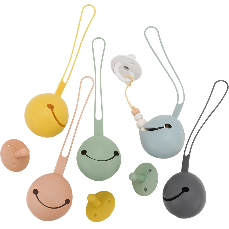 1set Portable Baby Silicone Pacifier Holder Baby Pacifier Container Box Pendant Nipple Teether Travel Box Food Grade Silicone
1set Portable Baby Silicone Pacifier Holder Baby Pacifier Container Box Pendant Nipple Teether Travel Box Food Grade Silicone