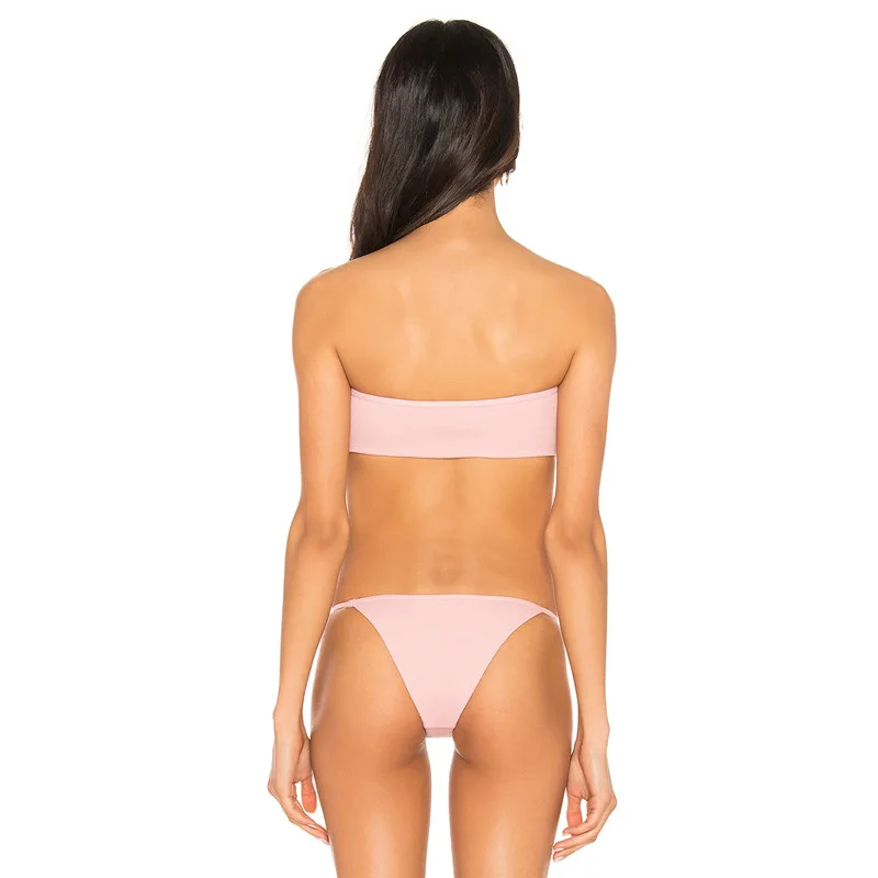 2021 New Solid Color Split Swimsuit Sexy Sling Hanging Neck Triangle Ladies Bikini Sexy Bikini 2 Peice Set Women 
2021 New Solid Color Split Swimsuit Sexy Sling Hanging Neck Triangle Ladies Bikini Sexy Bikini 2 Peice Set Women