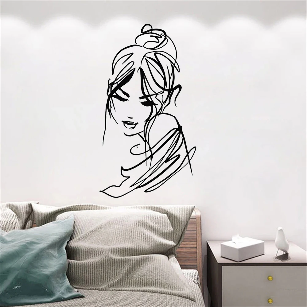 Beauty Sexy Woman Sketch Drawing Fashion Wall Sticker Vinyl Home Decor Teens Room Bedroom Dorm Wall Decals Removable Mural
Beauty Sexy Woman Sketch Drawing Fashion Wall Sticker Vinyl Home Decor Teens Room Bedroom Dorm Wall Decals Removable Mural